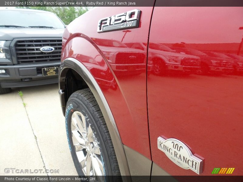Ruby Red / King Ranch Java 2017 Ford F150 King Ranch SuperCrew 4x4