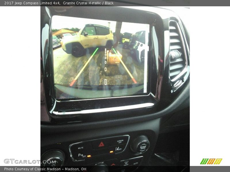 Granite Crystal Metallic / Black 2017 Jeep Compass Limited 4x4