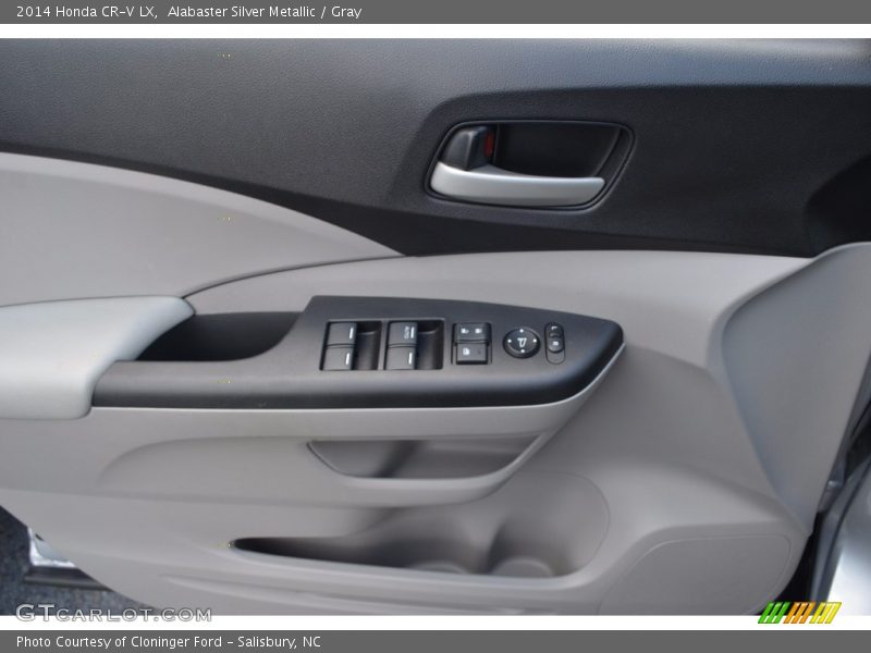 Alabaster Silver Metallic / Gray 2014 Honda CR-V LX