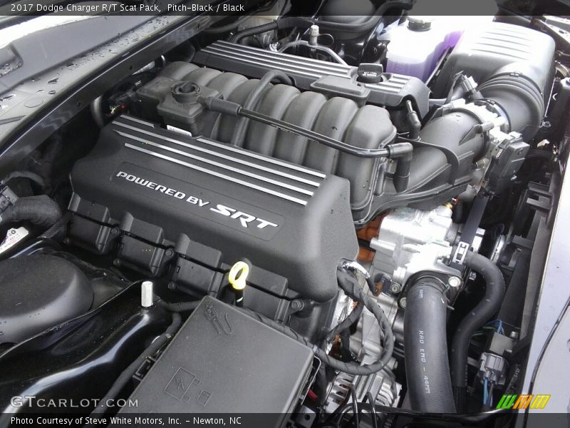 Pitch-Black / Black 2017 Dodge Charger R/T Scat Pack