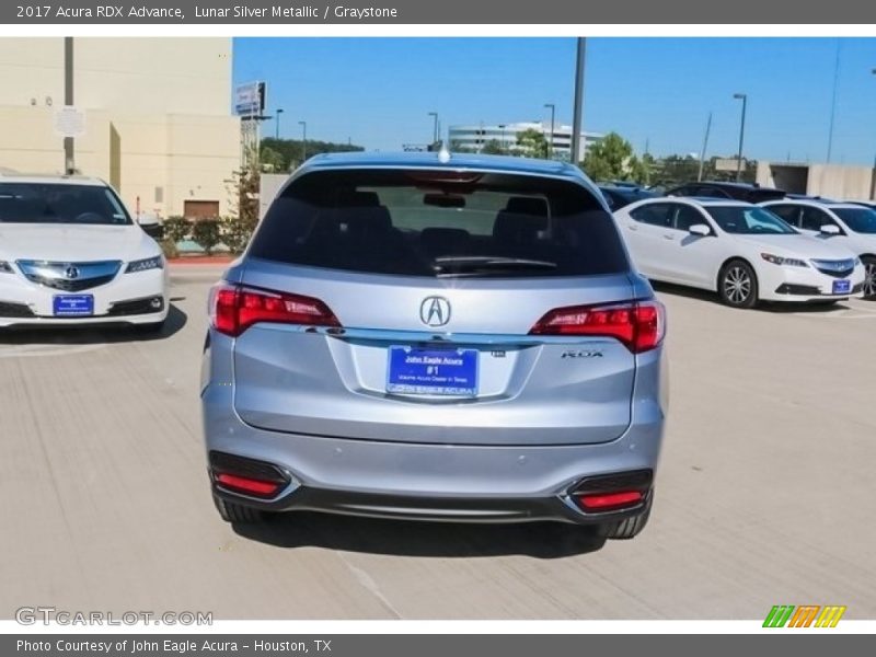 Lunar Silver Metallic / Graystone 2017 Acura RDX Advance