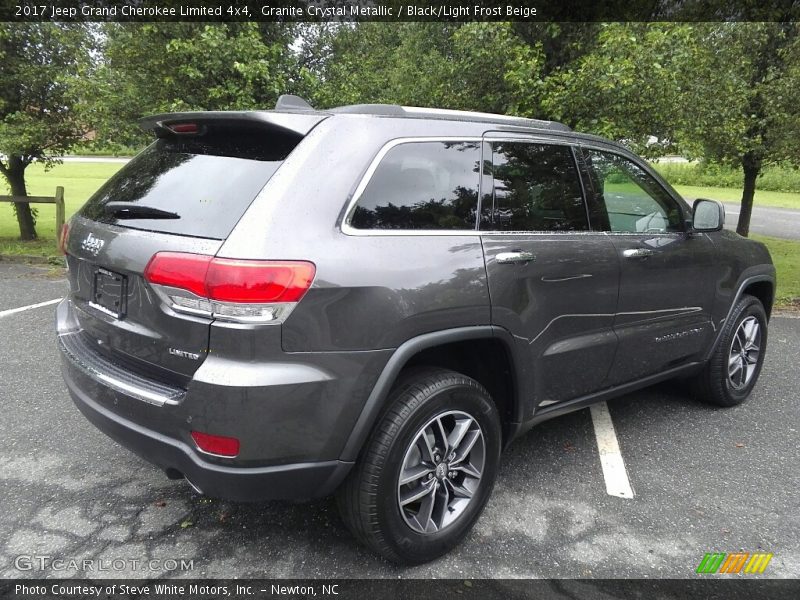 Granite Crystal Metallic / Black/Light Frost Beige 2017 Jeep Grand Cherokee Limited 4x4