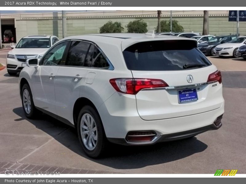 White Diamond Pearl / Ebony 2017 Acura RDX Technology
