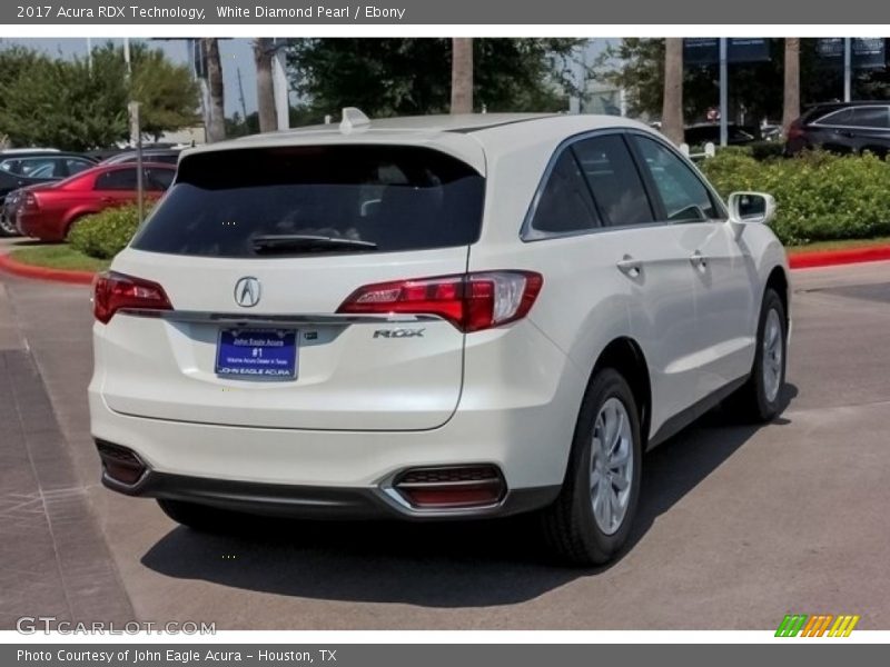 White Diamond Pearl / Ebony 2017 Acura RDX Technology