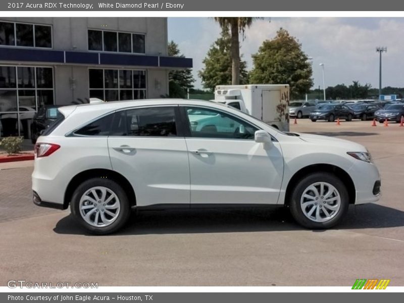 White Diamond Pearl / Ebony 2017 Acura RDX Technology