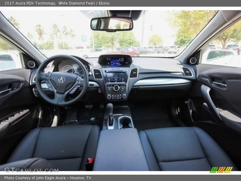 White Diamond Pearl / Ebony 2017 Acura RDX Technology