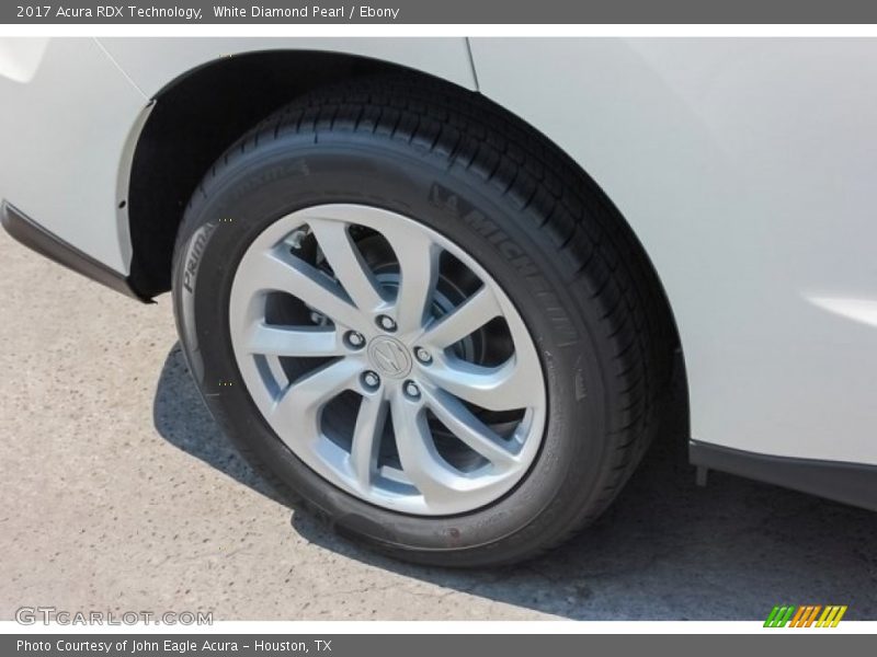 White Diamond Pearl / Ebony 2017 Acura RDX Technology