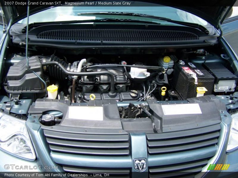 Magnesium Pearl / Medium Slate Gray 2007 Dodge Grand Caravan SXT