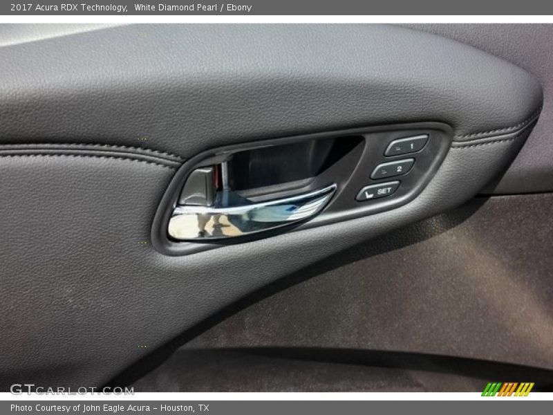 White Diamond Pearl / Ebony 2017 Acura RDX Technology