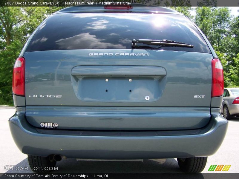 Magnesium Pearl / Medium Slate Gray 2007 Dodge Grand Caravan SXT