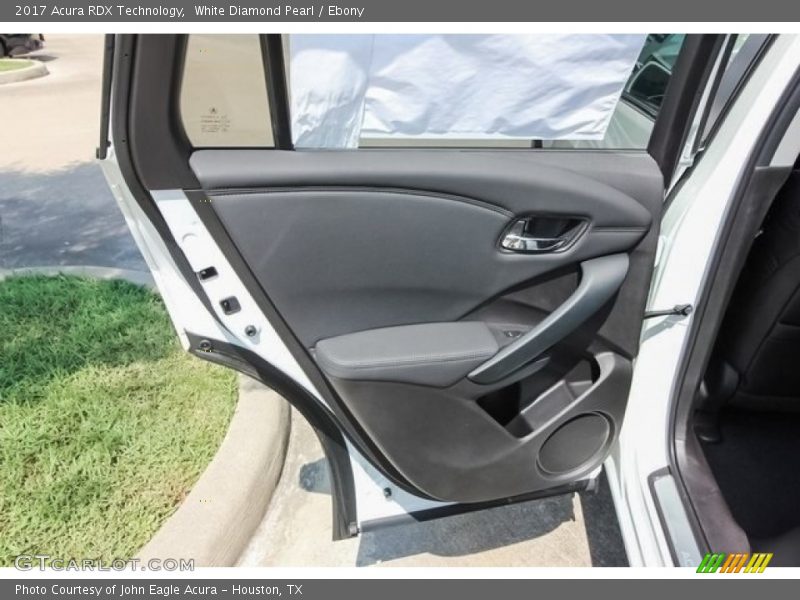 White Diamond Pearl / Ebony 2017 Acura RDX Technology