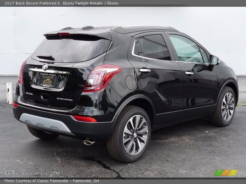 Ebony Twilight Metallic / Ebony 2017 Buick Encore Preferred II