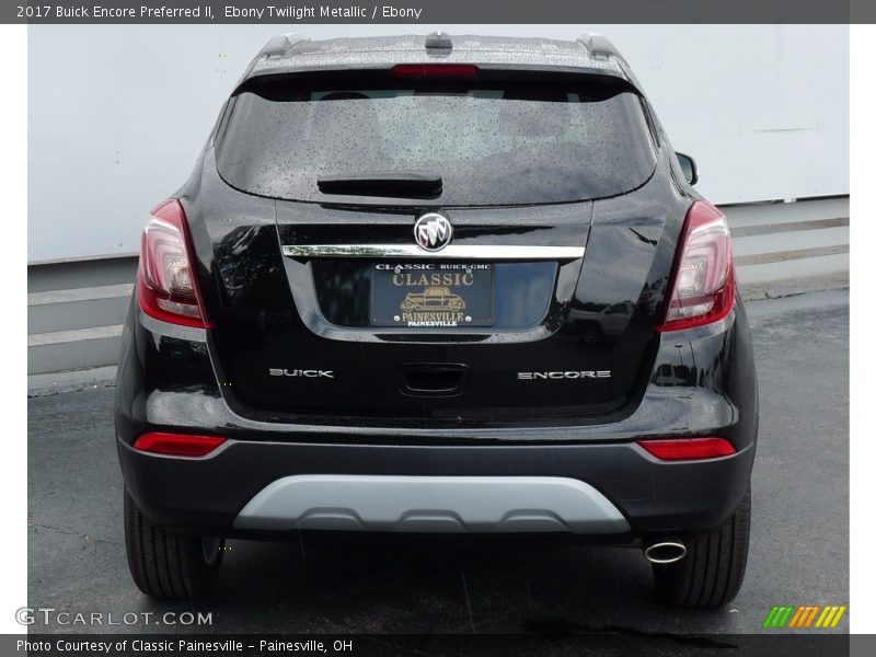 Ebony Twilight Metallic / Ebony 2017 Buick Encore Preferred II