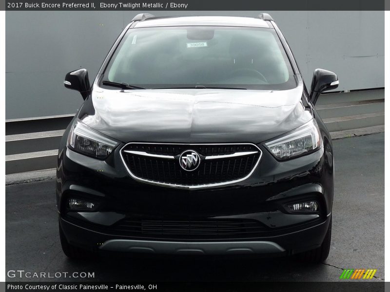 Ebony Twilight Metallic / Ebony 2017 Buick Encore Preferred II