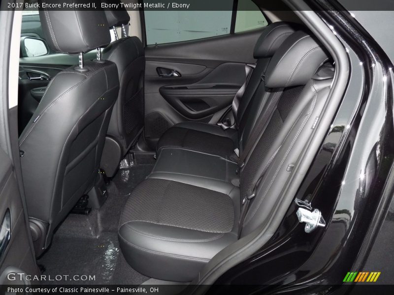 Ebony Twilight Metallic / Ebony 2017 Buick Encore Preferred II