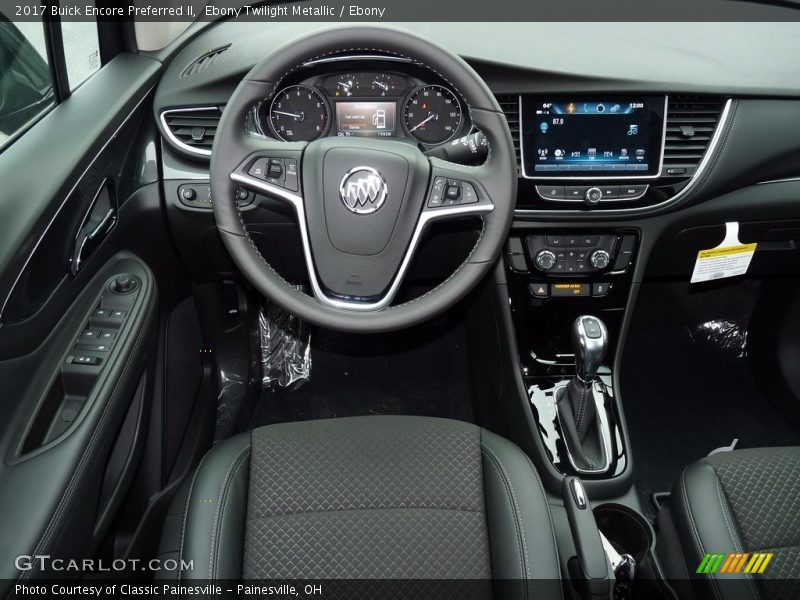 Ebony Twilight Metallic / Ebony 2017 Buick Encore Preferred II