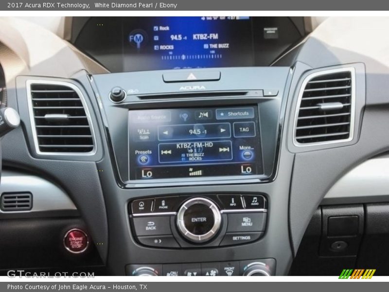 White Diamond Pearl / Ebony 2017 Acura RDX Technology