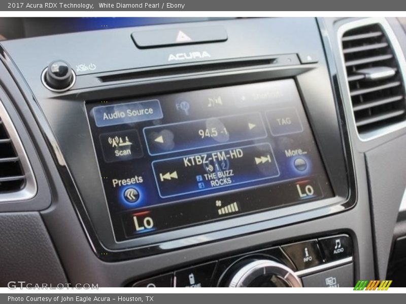 White Diamond Pearl / Ebony 2017 Acura RDX Technology