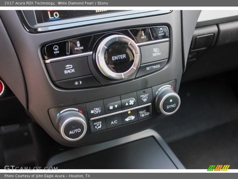 White Diamond Pearl / Ebony 2017 Acura RDX Technology
