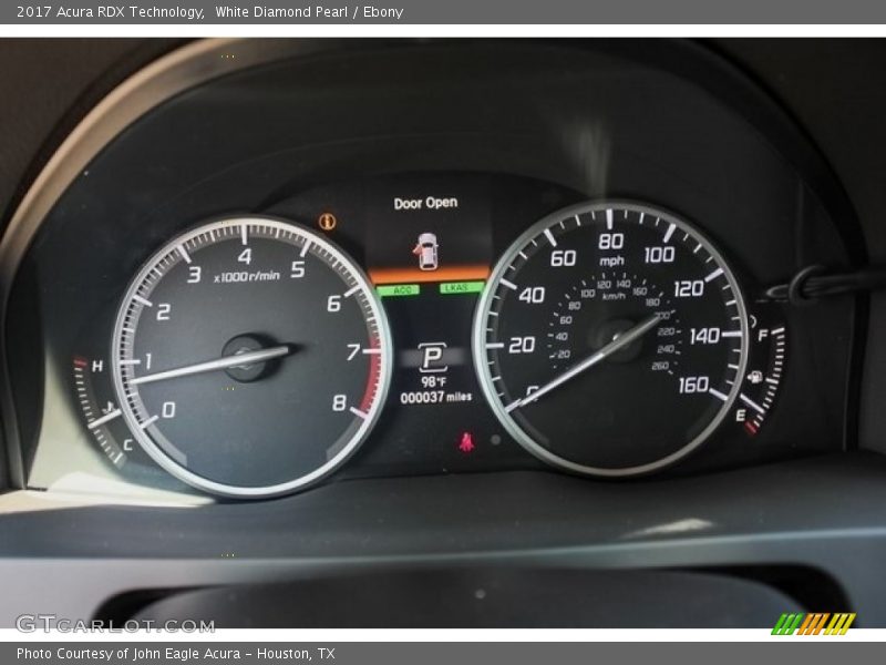 White Diamond Pearl / Ebony 2017 Acura RDX Technology