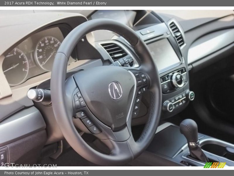 White Diamond Pearl / Ebony 2017 Acura RDX Technology