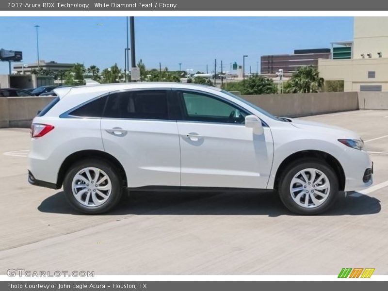 White Diamond Pearl / Ebony 2017 Acura RDX Technology