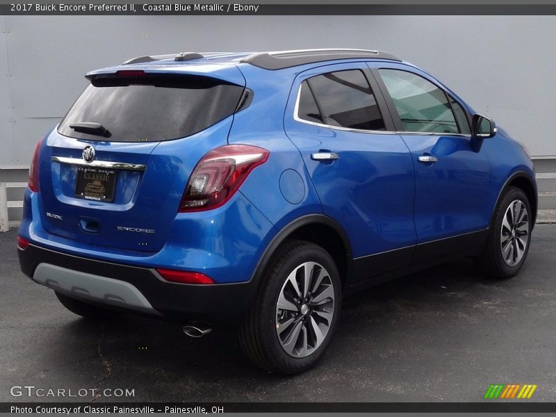 Coastal Blue Metallic / Ebony 2017 Buick Encore Preferred II