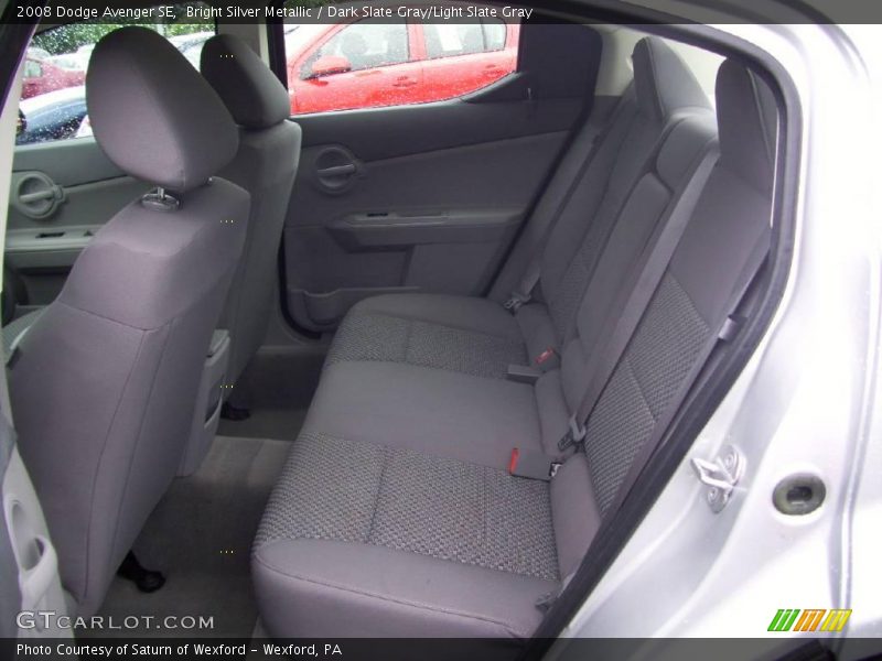 Bright Silver Metallic / Dark Slate Gray/Light Slate Gray 2008 Dodge Avenger SE