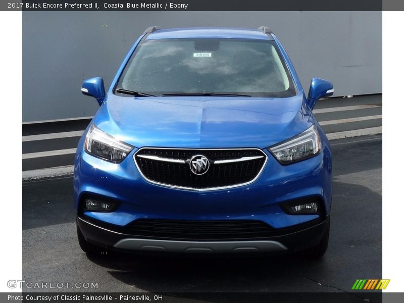 Coastal Blue Metallic / Ebony 2017 Buick Encore Preferred II