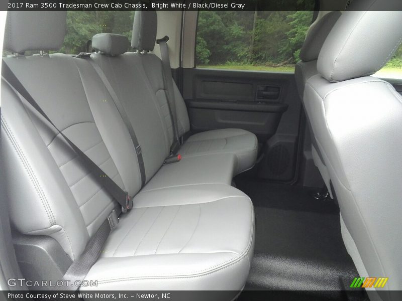 Bright White / Black/Diesel Gray 2017 Ram 3500 Tradesman Crew Cab Chassis