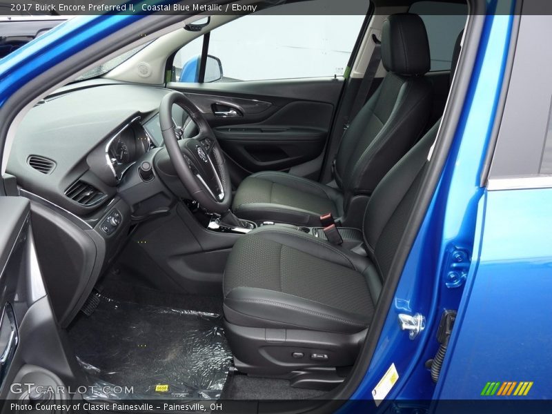 Coastal Blue Metallic / Ebony 2017 Buick Encore Preferred II