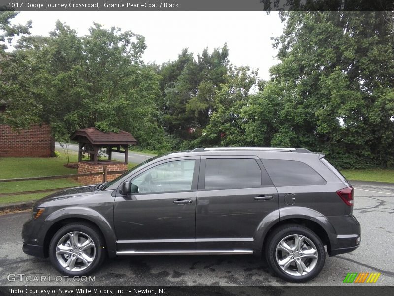 Granite Pearl-Coat / Black 2017 Dodge Journey Crossroad
