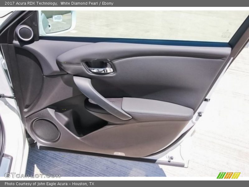 White Diamond Pearl / Ebony 2017 Acura RDX Technology