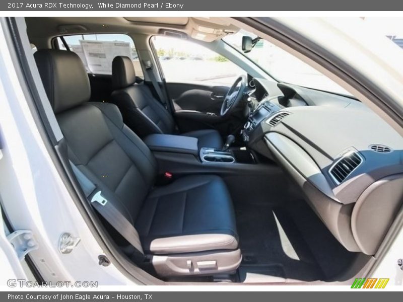 White Diamond Pearl / Ebony 2017 Acura RDX Technology