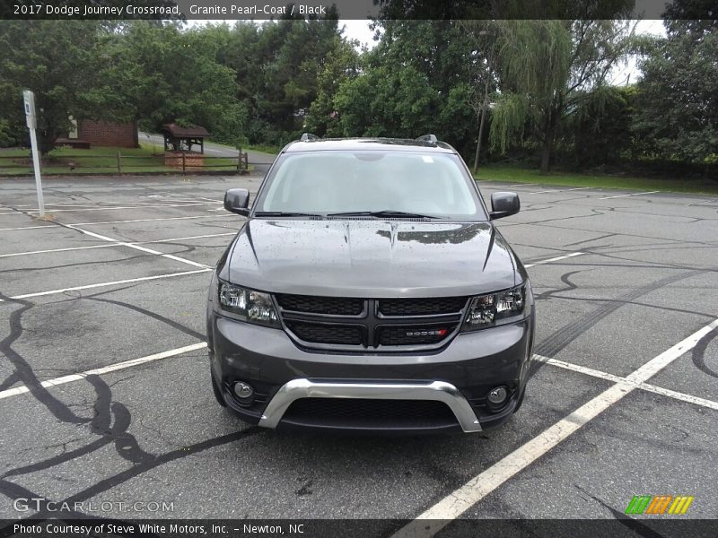 Granite Pearl-Coat / Black 2017 Dodge Journey Crossroad