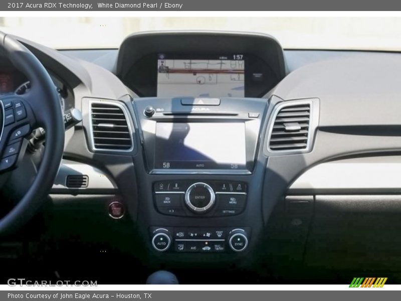 White Diamond Pearl / Ebony 2017 Acura RDX Technology