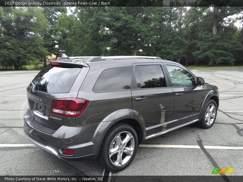 Granite Pearl-Coat / Black 2017 Dodge Journey Crossroad