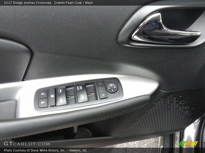 Granite Pearl-Coat / Black 2017 Dodge Journey Crossroad