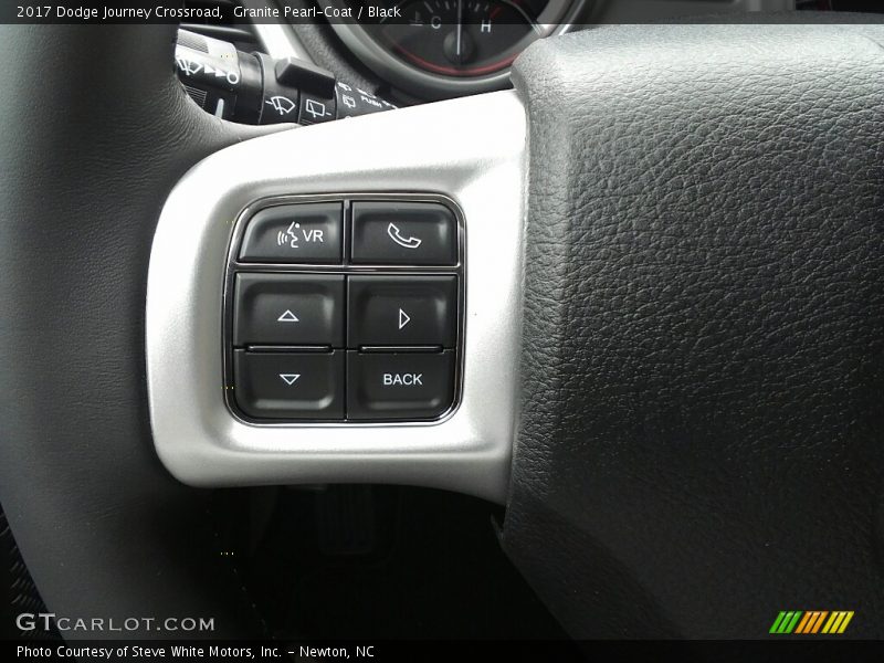 Granite Pearl-Coat / Black 2017 Dodge Journey Crossroad