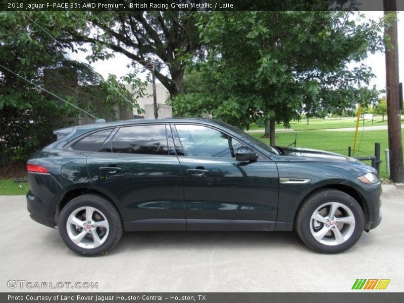  2018 F-PACE 35t AWD Premium British Racing Green Metallic