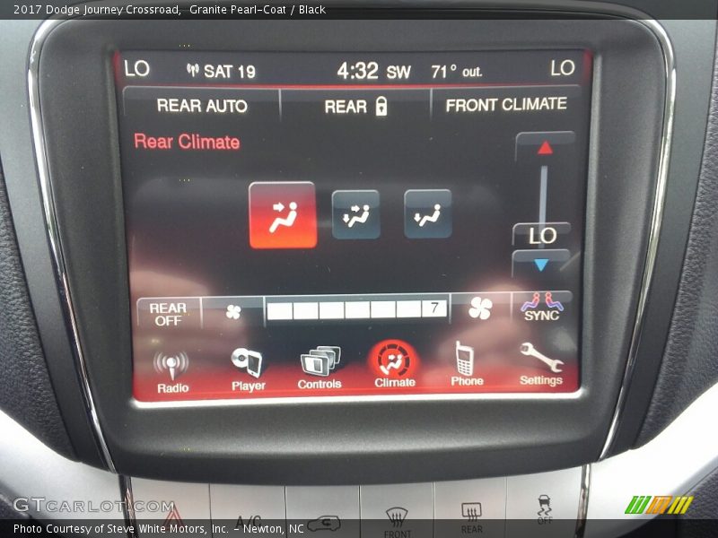 Granite Pearl-Coat / Black 2017 Dodge Journey Crossroad