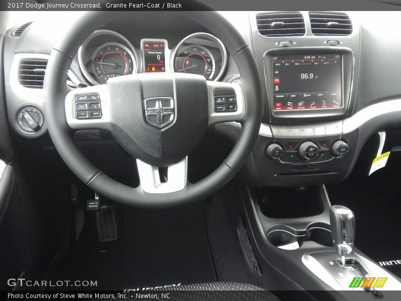 Granite Pearl-Coat / Black 2017 Dodge Journey Crossroad