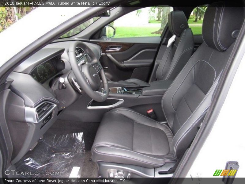  2018 F-PACE S AWD Ebony Interior