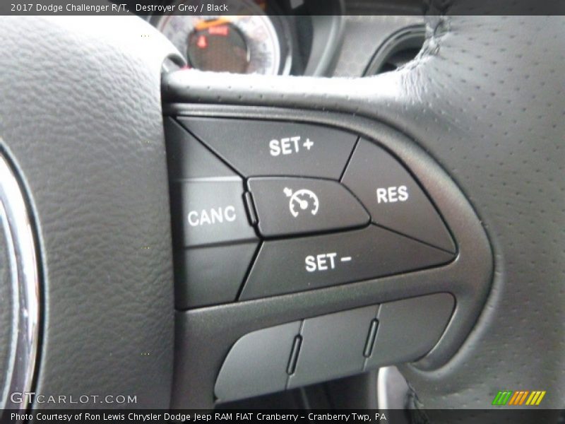 Destroyer Grey / Black 2017 Dodge Challenger R/T