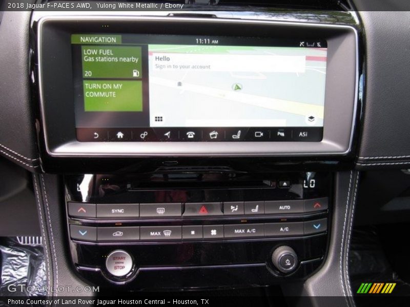 Yulong White Metallic / Ebony 2018 Jaguar F-PACE S AWD