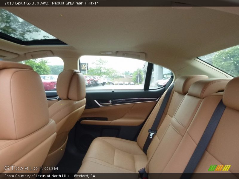 Nebula Gray Pearl / Flaxen 2013 Lexus GS 350 AWD