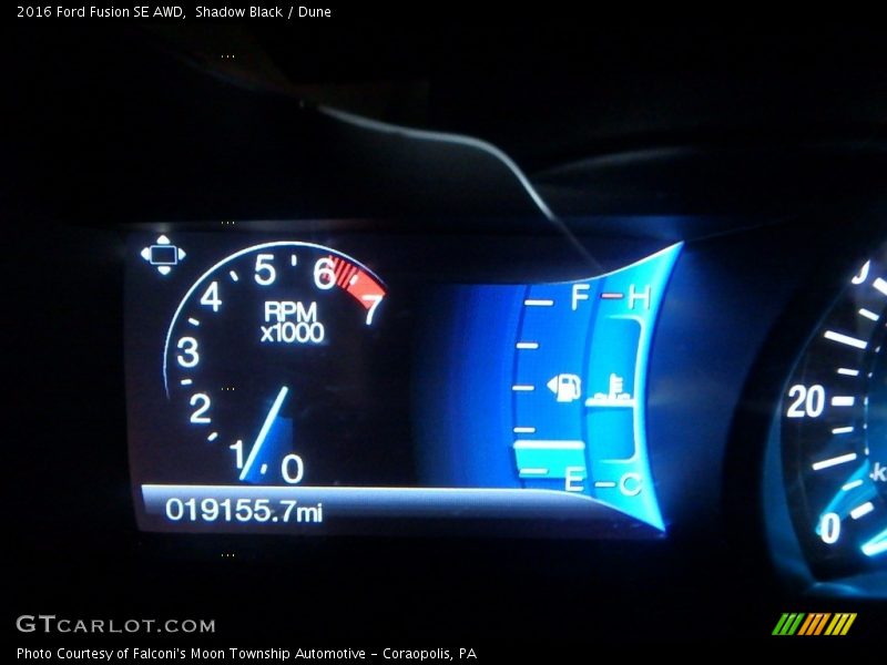 Shadow Black / Dune 2016 Ford Fusion SE AWD