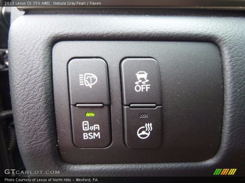 Nebula Gray Pearl / Flaxen 2013 Lexus GS 350 AWD