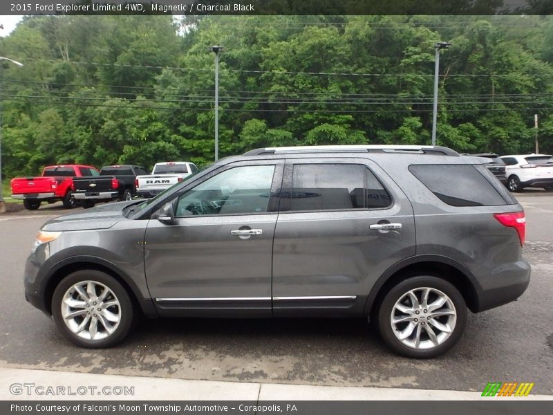Magnetic / Charcoal Black 2015 Ford Explorer Limited 4WD