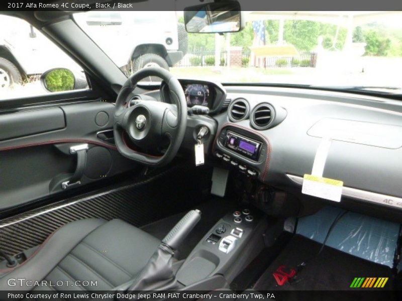 Dashboard of 2017 4C Coupe